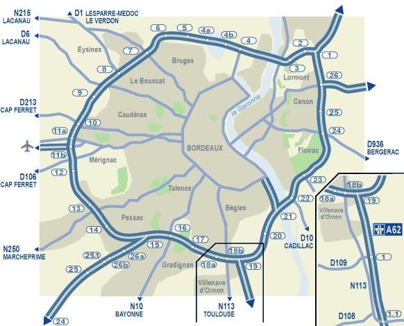 Bordeaux mapu