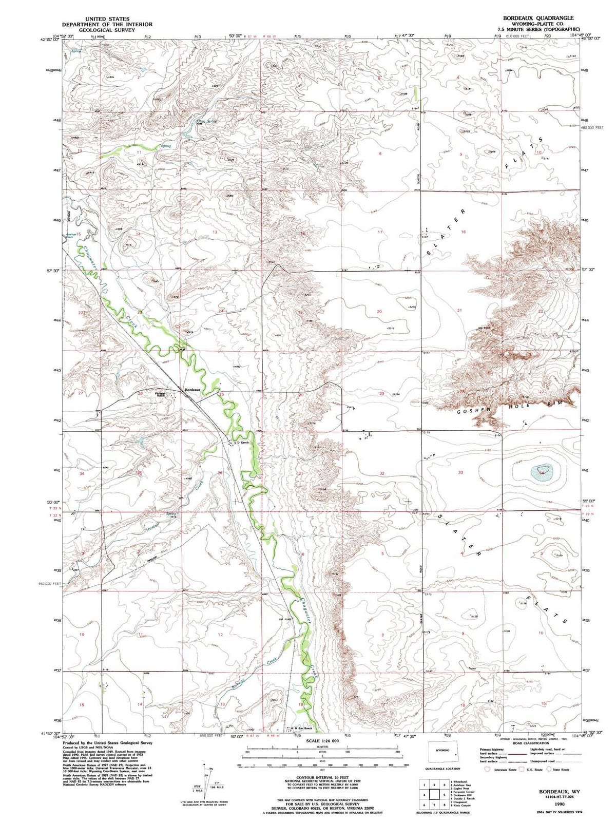 mapa Bordeaux topografické