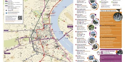 Mapa Bordeaux muzeum